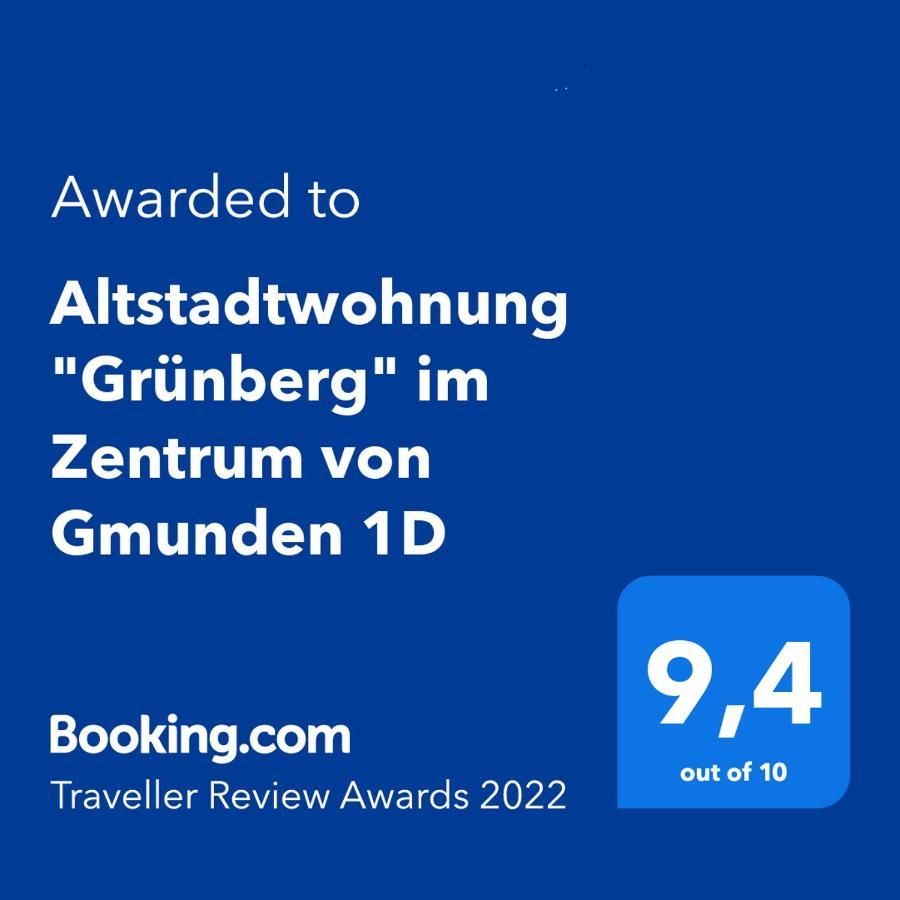 Altstadtwohnungen "Grunberg 1D" & "Gmunden 3D Mit Seeblick" Im Zentrum Von Гмунден Екстер'єр фото